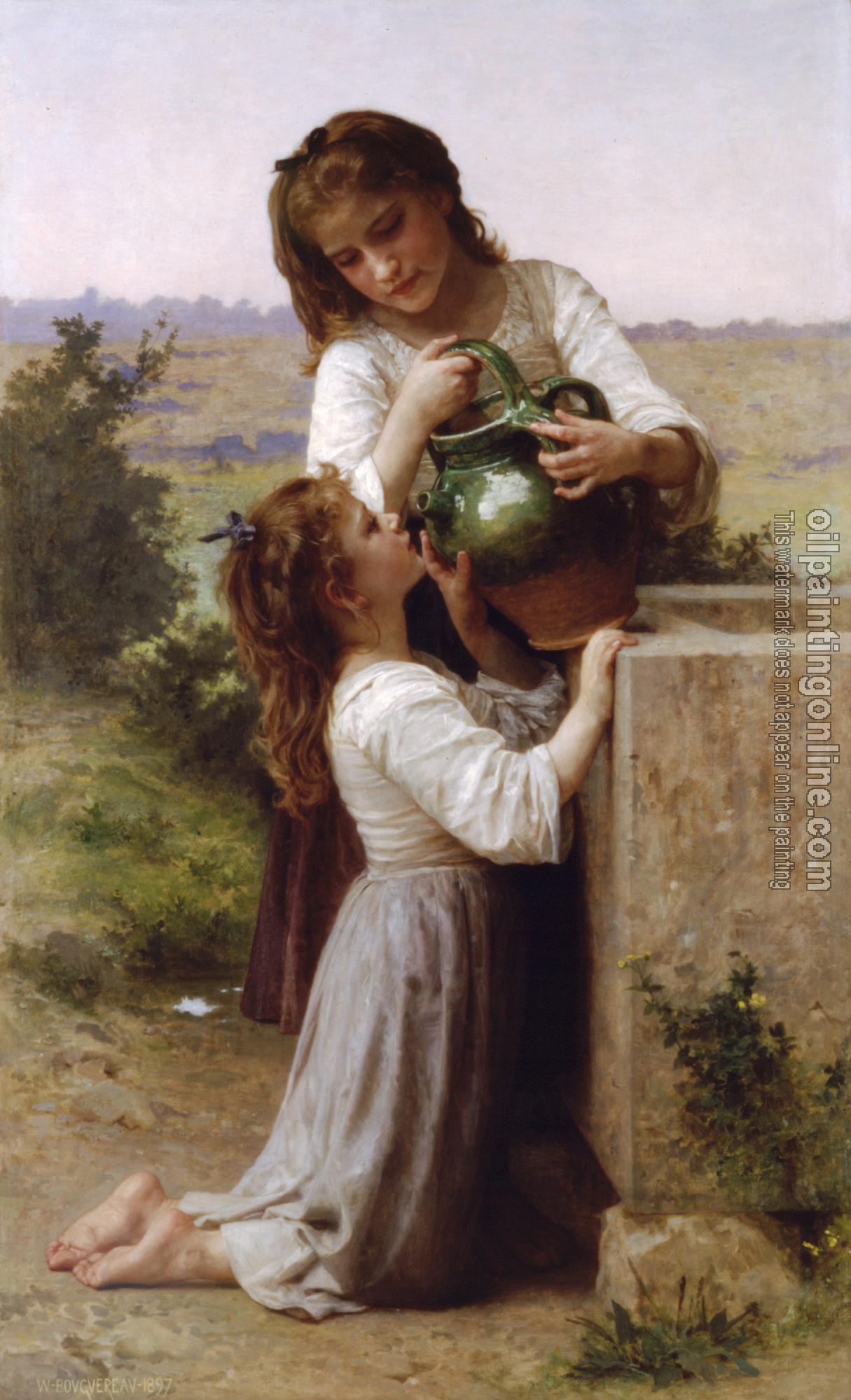 Bouguereau, William-Adolphe - At the Fountain